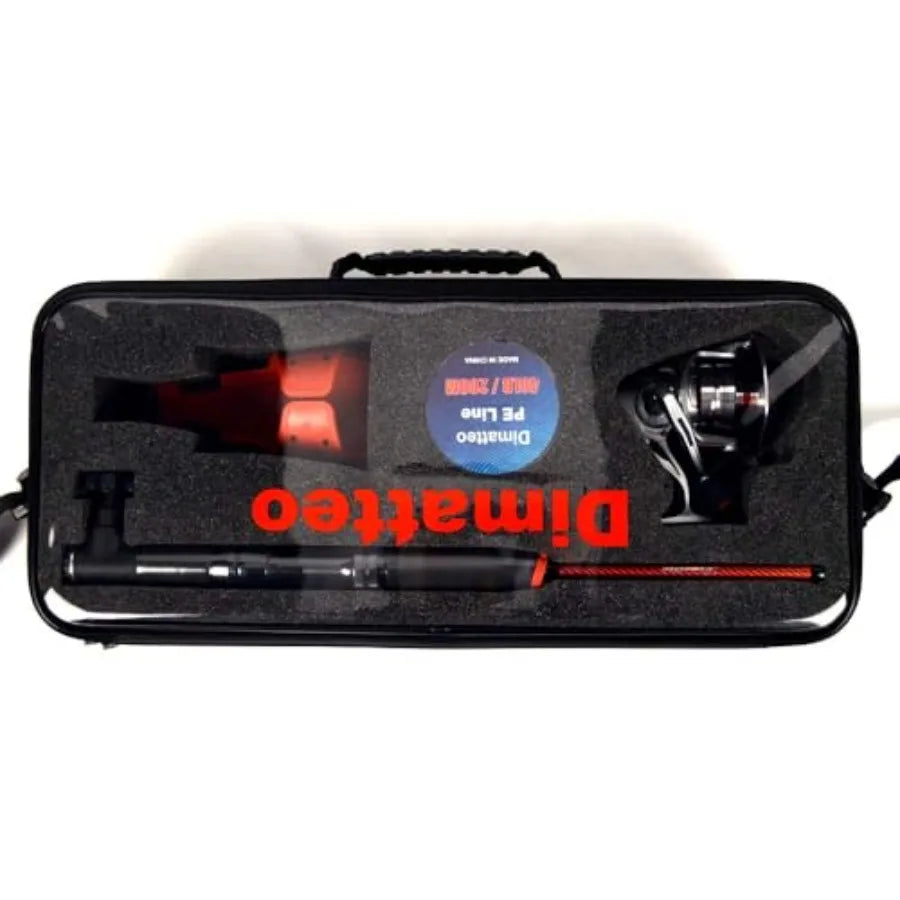 Ergonomic Fishing Combo for Precision Casting and HeavyDuty Angling: Features 1.9m Rod with 120280g Jig Capability 1015kg Test
