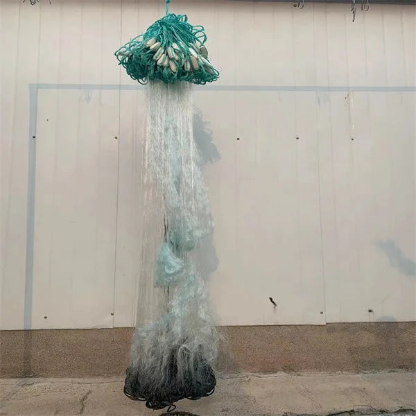 Single layer fishing net 10mm net nylon durable shrimp net