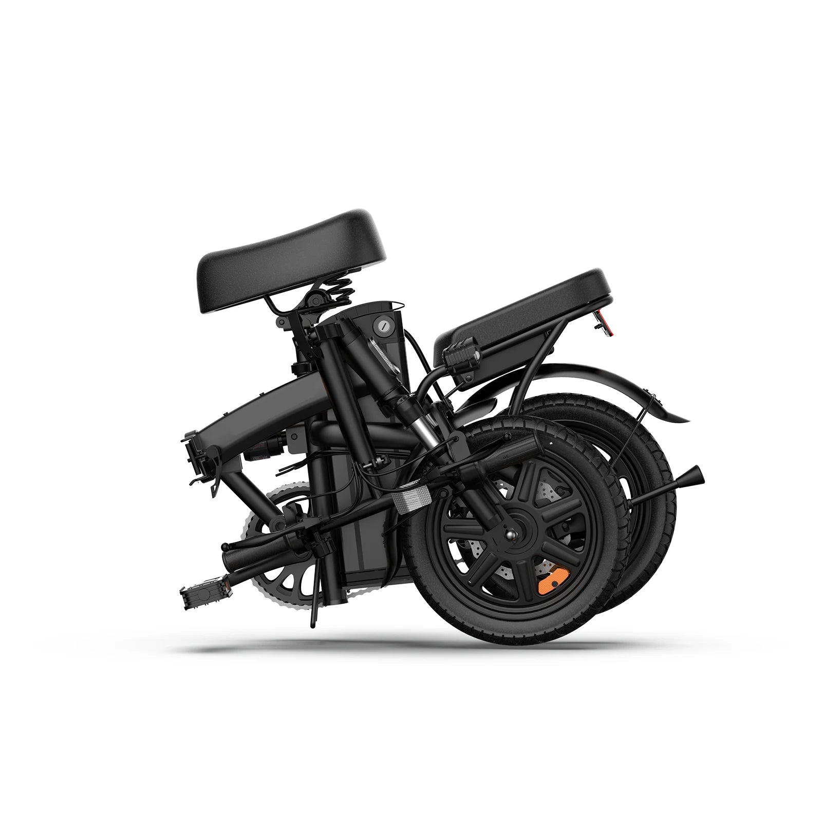 14" Foldable Electric bicycle for Adult,  350W Motor with 48V 7.8Ah Removable Battery  3 Hours Charge Time
