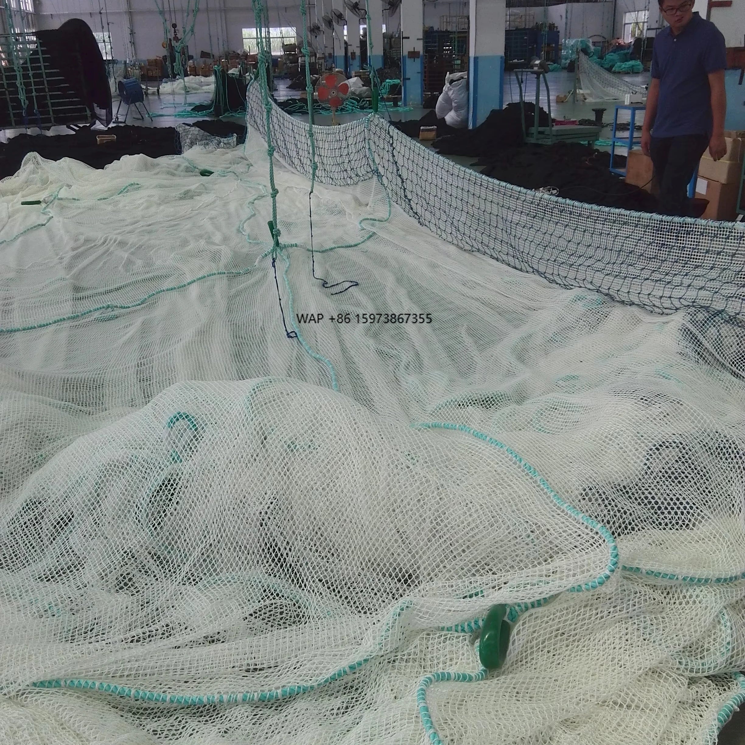Nylon fishing net monofilament multifilament fishing net manufacturer price