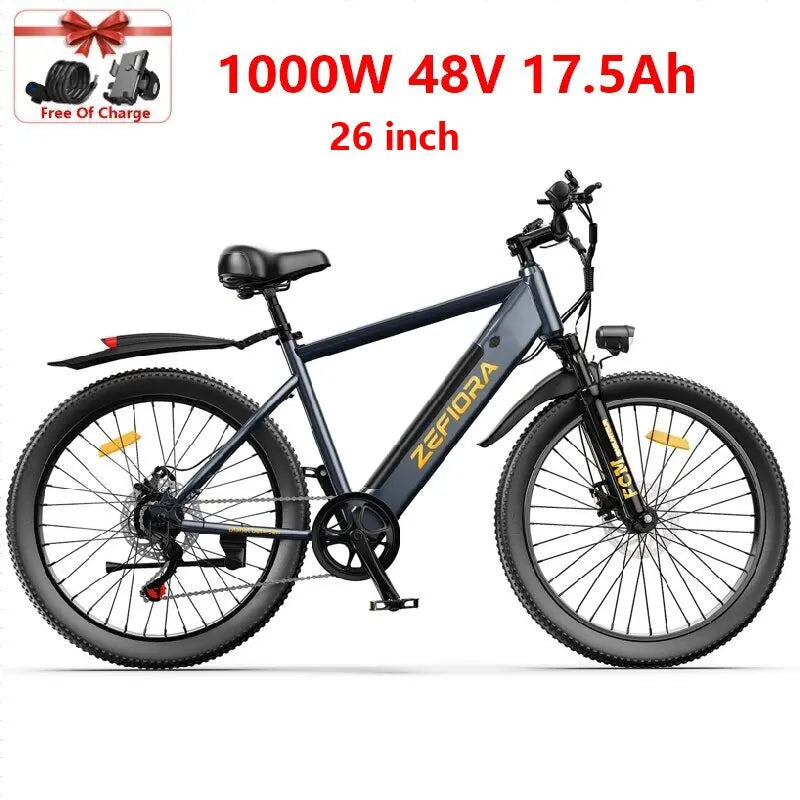 New 20 26 Inch Adult Folding Electric Bike,1000w 2000w Capable Climbing 45° Slopes 30-50mph 48v,for Two Wheel Electric Bicycle