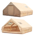 Inflatable Tent with Skylight 12-Square-Meter Air Glamping Tents Sunproof Inflatable House Outdoor Camping Waterproof Tent