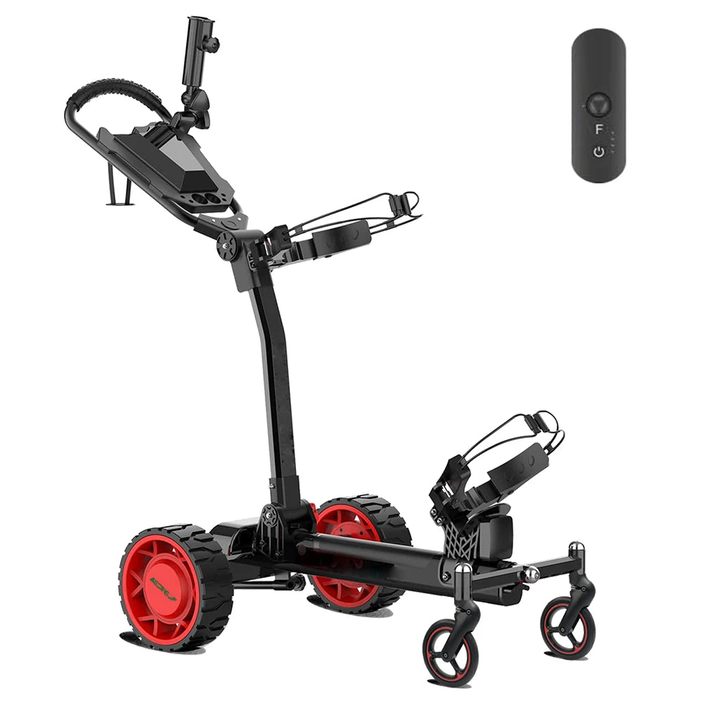 ESWING US Warehouse 500W Electric Golf Cart Remote Control Golf Push Trolley Folding Electric Golf Caddy