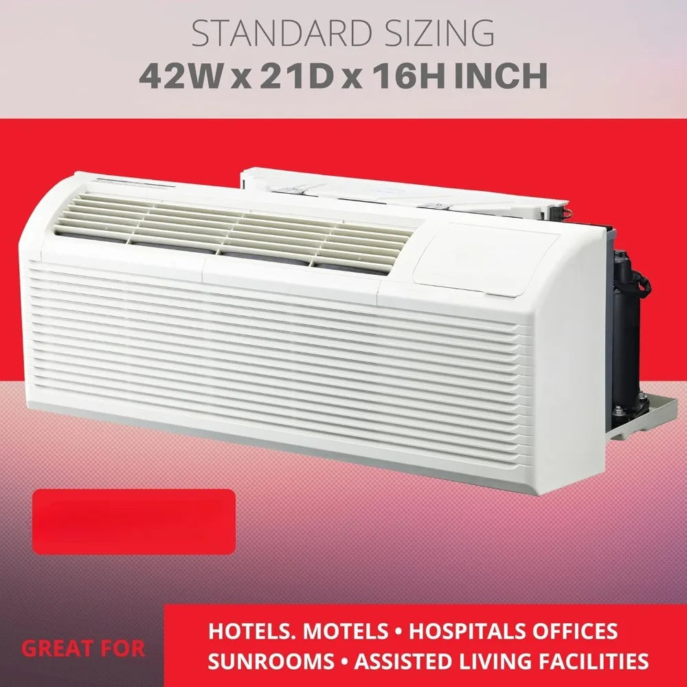 9,000 BTU PTAC Heating & Cooling  Packaged Terminal Air Conditioner & Heat Strip Built-In 3.5kW Electric Heater,Customized