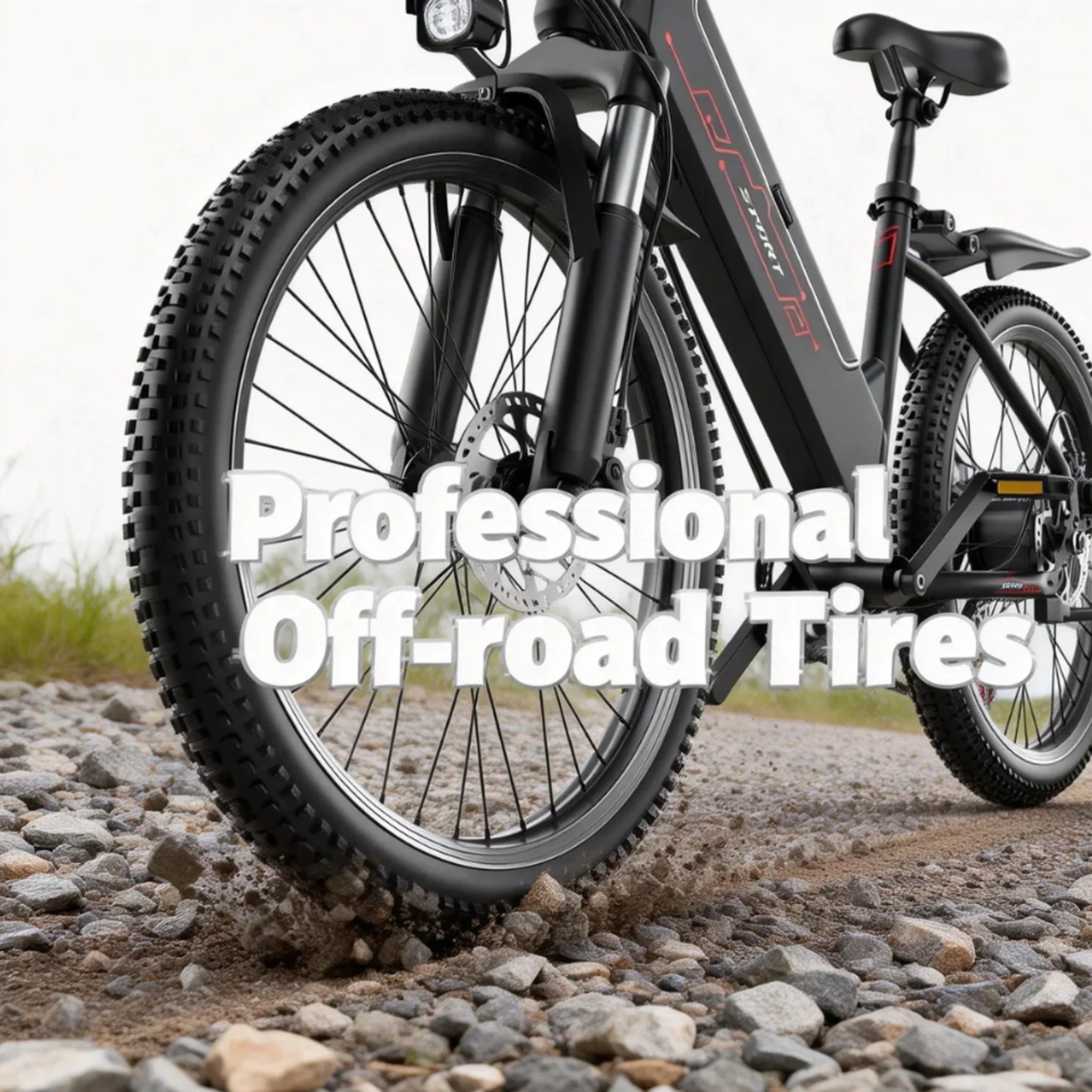 750W Adult Electric Bike, 48V10.4AH Electric Mountain Bike, 7-speed Variable Speed E Bike, 28MPH All-terrain Electric Bike