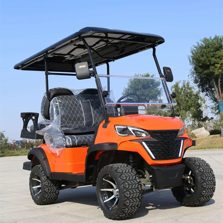 MMC Golf Car 4 Wheel Club Car 4KW/5KW AC Motor Buggy 48V 72V Electric Golf Cart