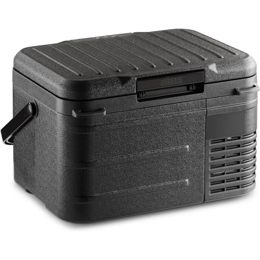 12 Volt Refrigerator 11QT 10L Compressor Electric Cooler Car Fridge -468 Portable Refrigerator 12V/24V DC 110-240V AC Compact F