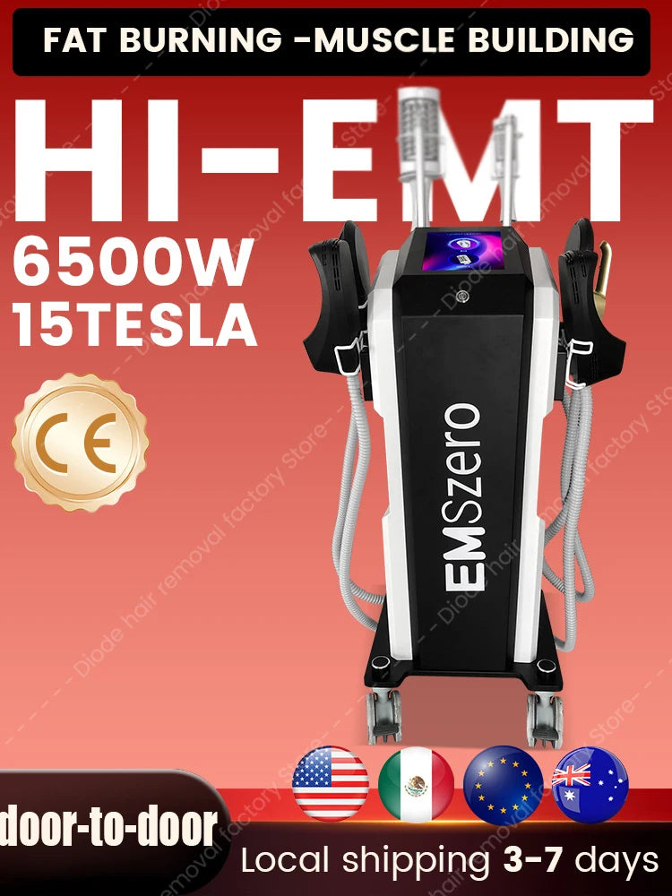 Neo 2in1 Hi-emt Sculpting Roller Physiotherapy Eliminates Pain Orange Peel Tissue Slimming Machine