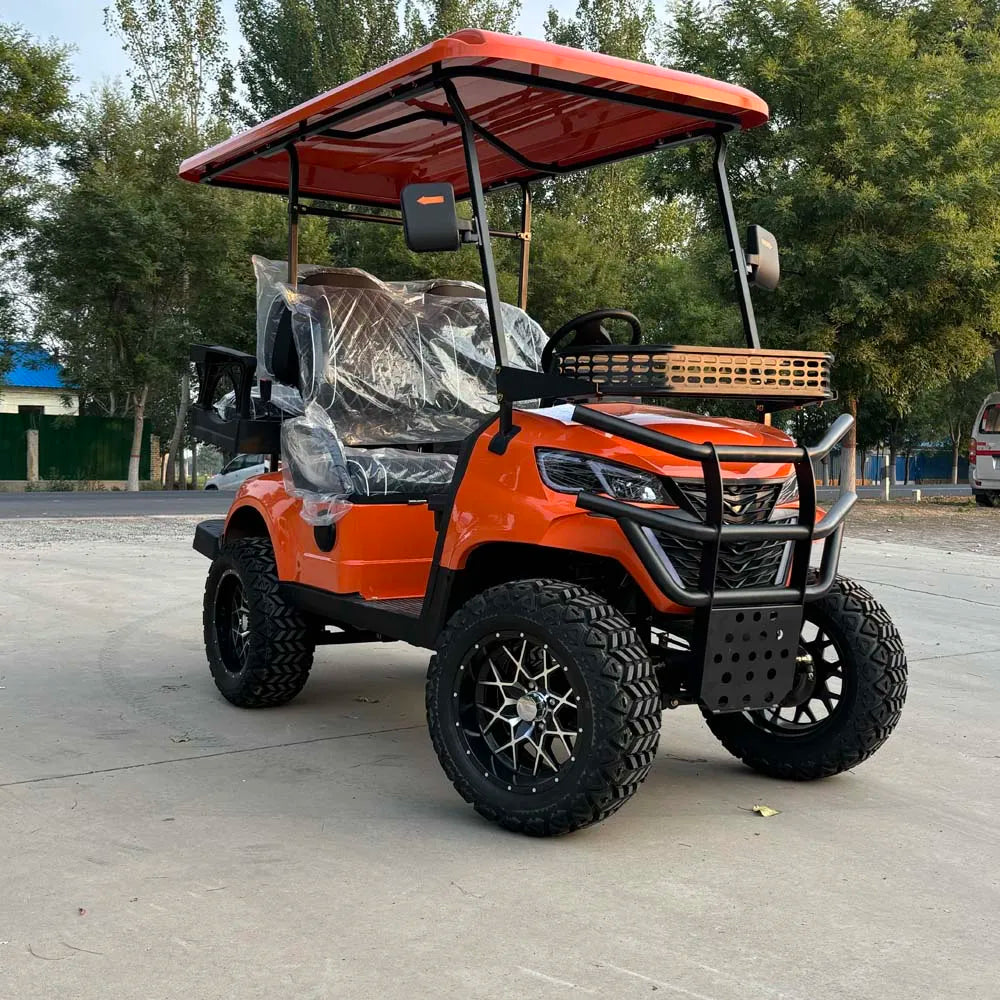 MMC Golf Car 4 Wheel Club Car 4KW/5KW AC Motor Buggy 48V 72V Electric Golf Cart