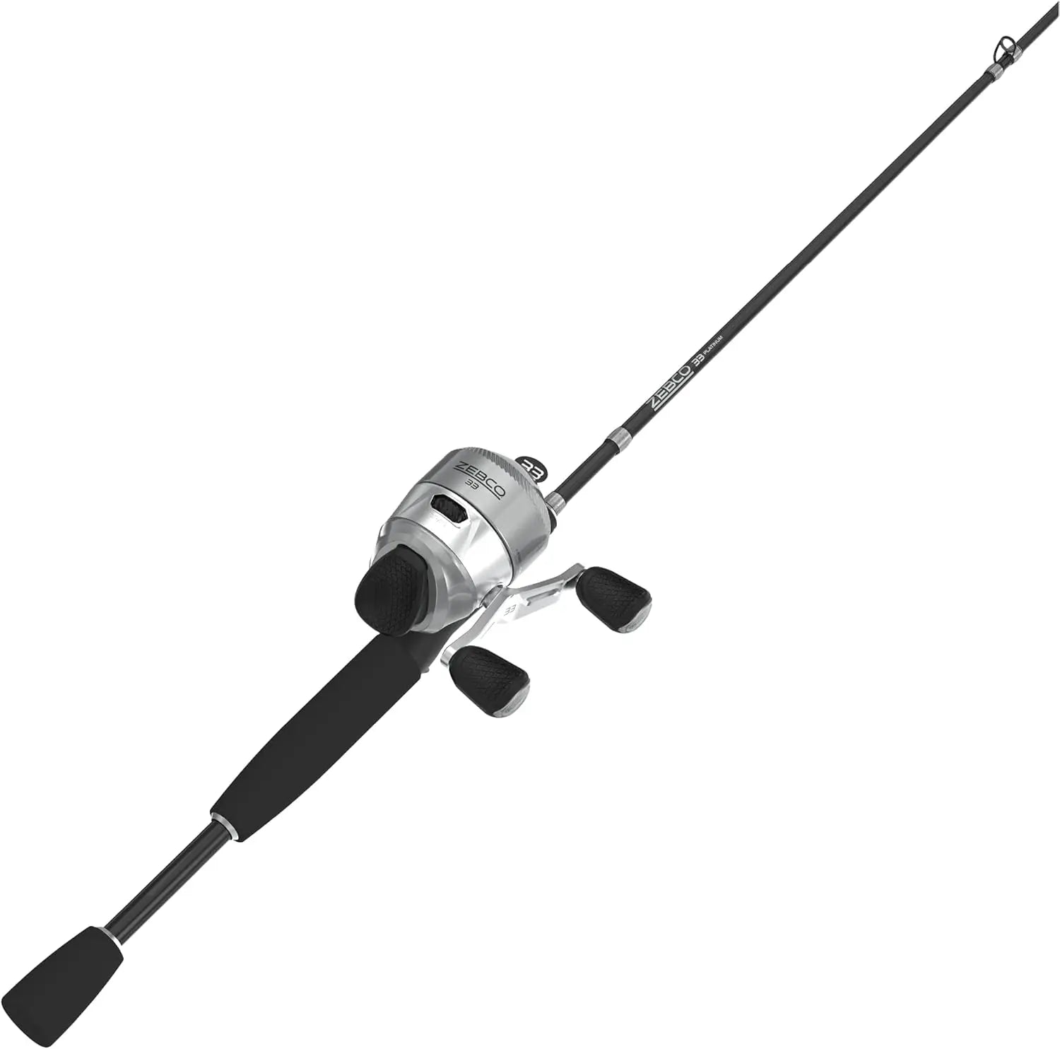 Platinum Spincast Fishing Combo with Anti-Reverse Clutch, 6-Foot Rod and Pre-Spooled Line for Smooth Casting