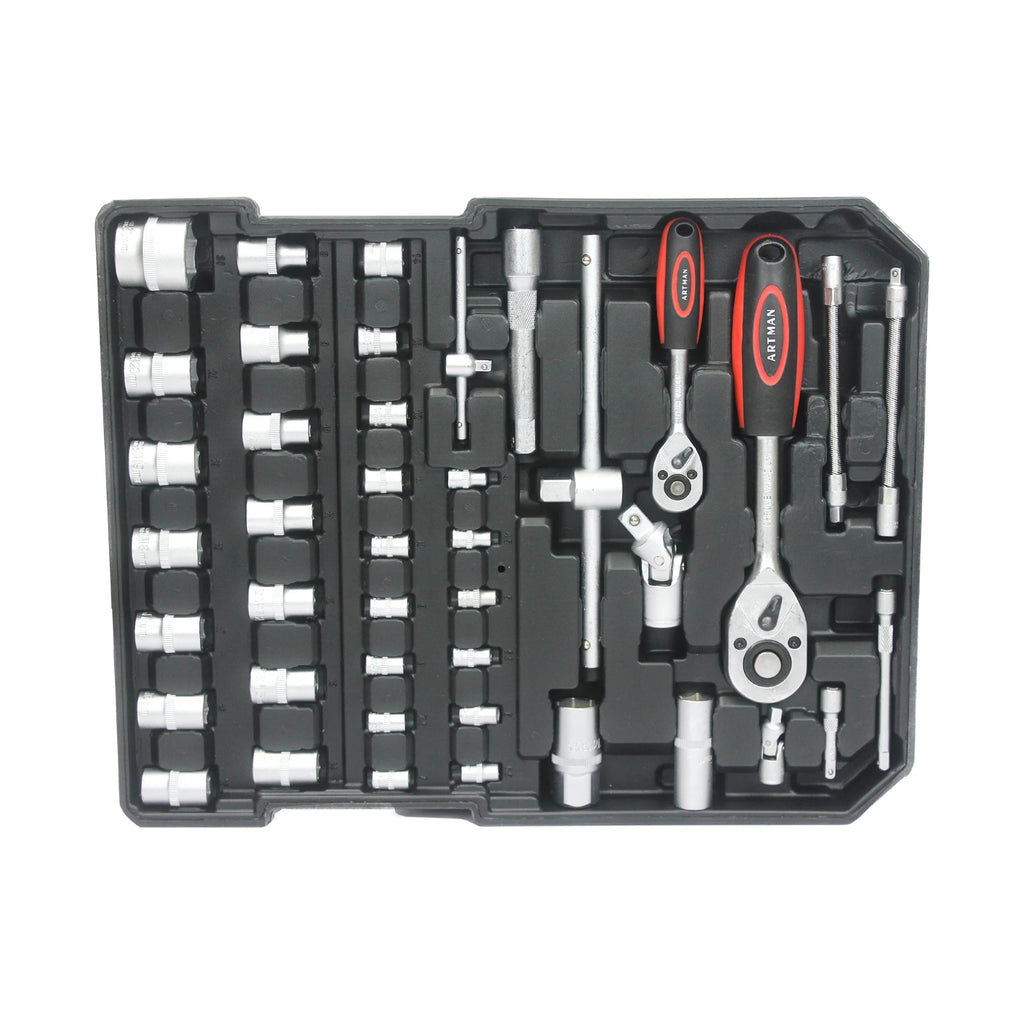 899 Piece Tool Set,Home Tool Kit with Rolling Toolbox,Complete Toolbox Set Hand Tool Set with Toolbox,Auto Repair Tool Set,White