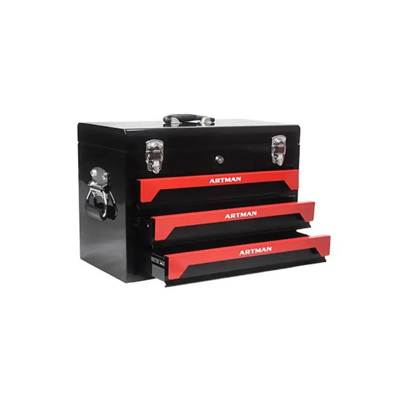3-Drawer Tool Storage Box for Organizing Hand Tools and Accessories