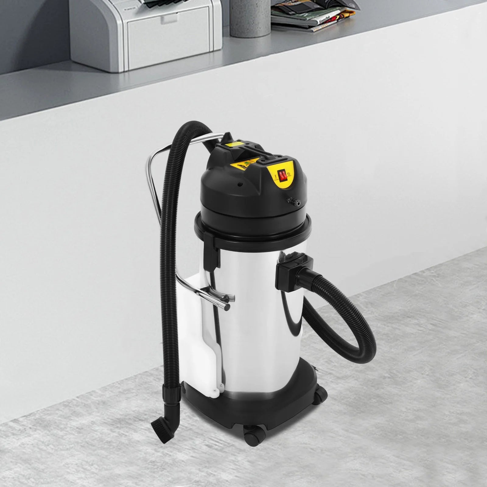 110V Professional Carpet Cleaning Machine Vacuum & Spray Cleaner with Water Sucker for Sofa Curtain Hotel Office Floor Cleaning