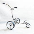 High Quality Stainless Steel Electric Golf Cart With Lithium Battery 'Follow Me' Golf Trolley