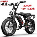 【Brand+】snow Electric Bicycle,2000w 20inches 48v Ebike,comes Mobile Phone Holder/lock,free Local Shipping For Electric Bike