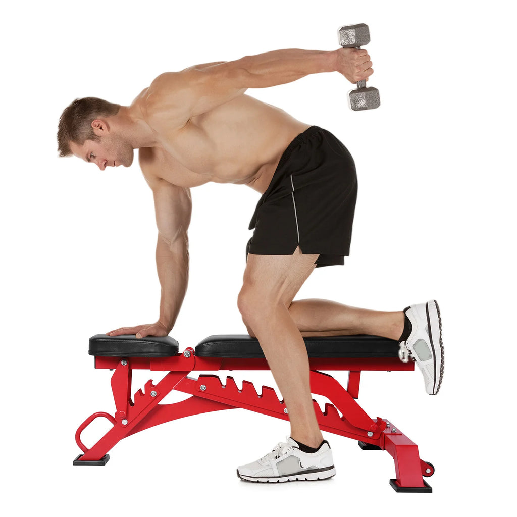 Strength Training Bench Adjustable Exercise Bench for Bench Press and Full-Body Workouts