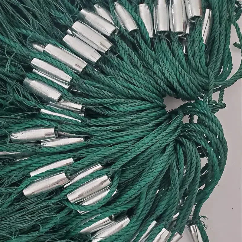 Small Mesh Fishing Net Length 5m to 100m Foldable Fishing Net 1 Fingue Mesh Monofilament Nylon Catching Fish Net Netting Tool