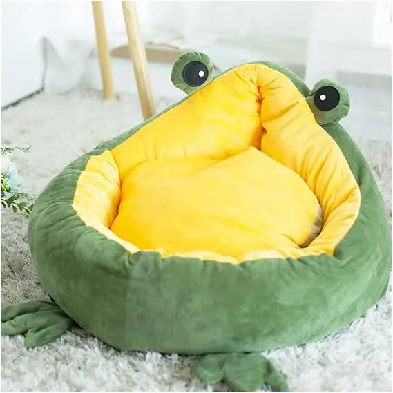 Cute Fruit-Shaped Pet Sofa, Soft Warm Dog Bed, Removable Washable Cat Bed, Pet Nest for Winter Sleeping