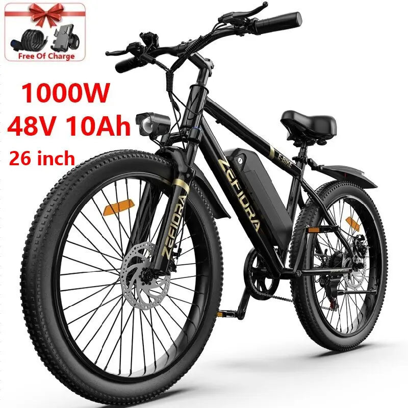 Cheap 2000w Adult Men\'s Bike,20 26 Inch 30-50mph 30-60miles 48v 10a 15a 17.5a 20ah Aluminum Alloy,for Cycling Electric Bicycle