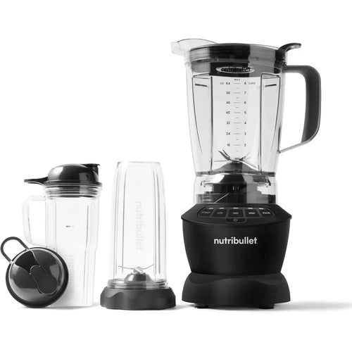 1200W Matte Black Blender Combo